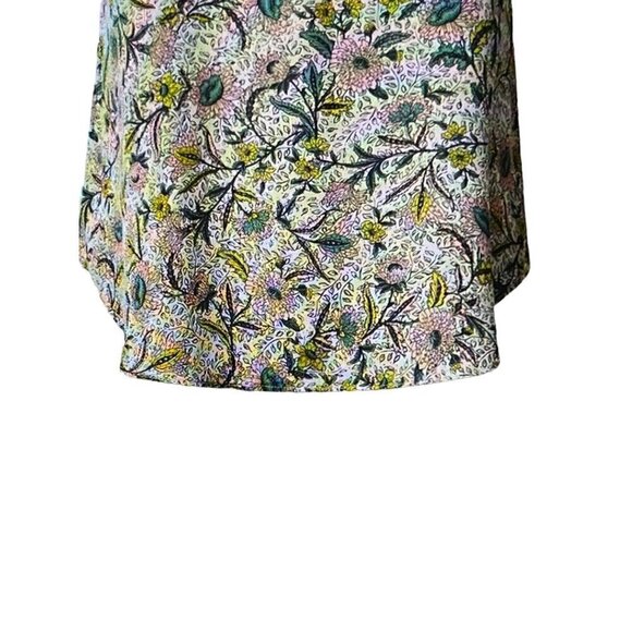 Torrid Women's Harper Georgette Collared Sleeveless Floral Blouse, 4, 4X, 26 - Picture 4 of 5